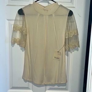 Willow lace blouse new with tags